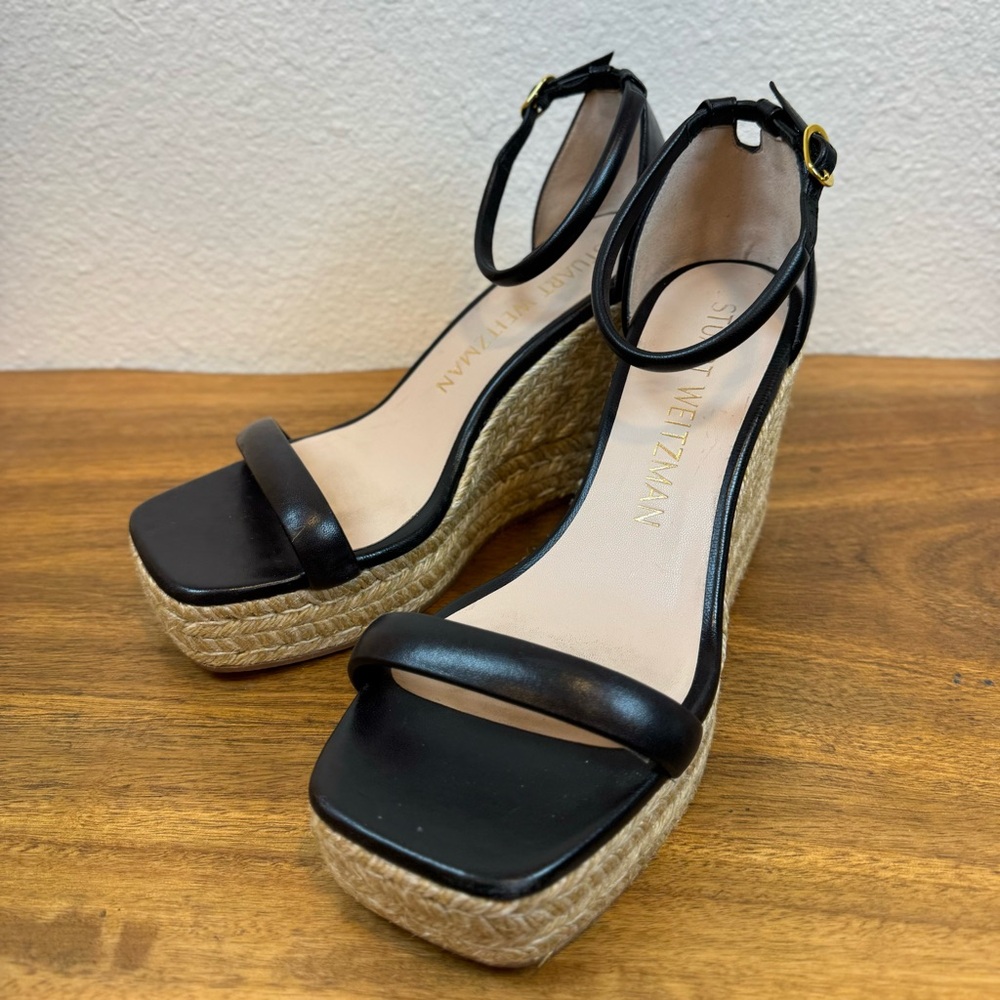 Stuart Weitzman Espadrille Wedges